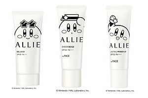 アリィー「星のカービィ」限定デザインの25年春UV“ファンデいらず”色付き日やけ止めやジェルUV