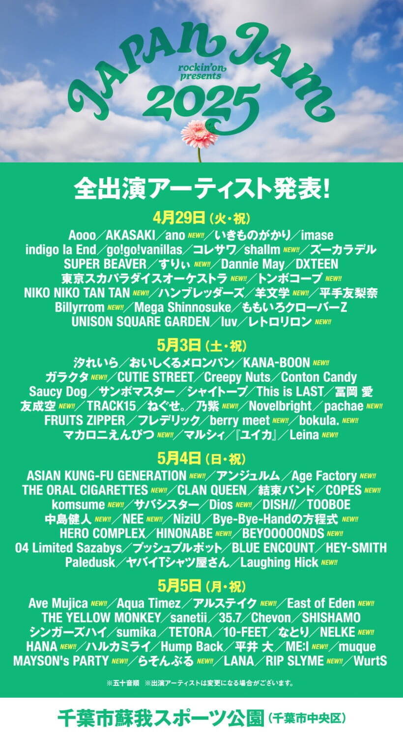 関東・中部地方の音楽フェス一覧＜2025年＞サマソニやフジロックほか人気夏フェスの日程＆出演者 | 写真