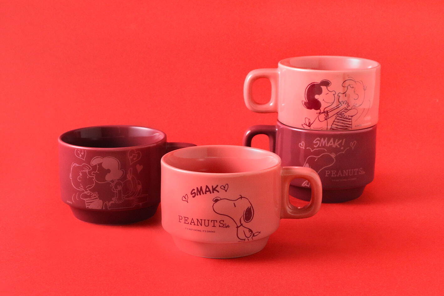ピーナッツ カフェ25年バレンタイン、ルーシーの恋心をテーマにしたデザートプレートやハートドリンク｜写真9