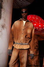 MSGM 25-26年秋冬メンズコレクション - 境界線を曖昧にする“ウサギ”に導かれて｜写真39