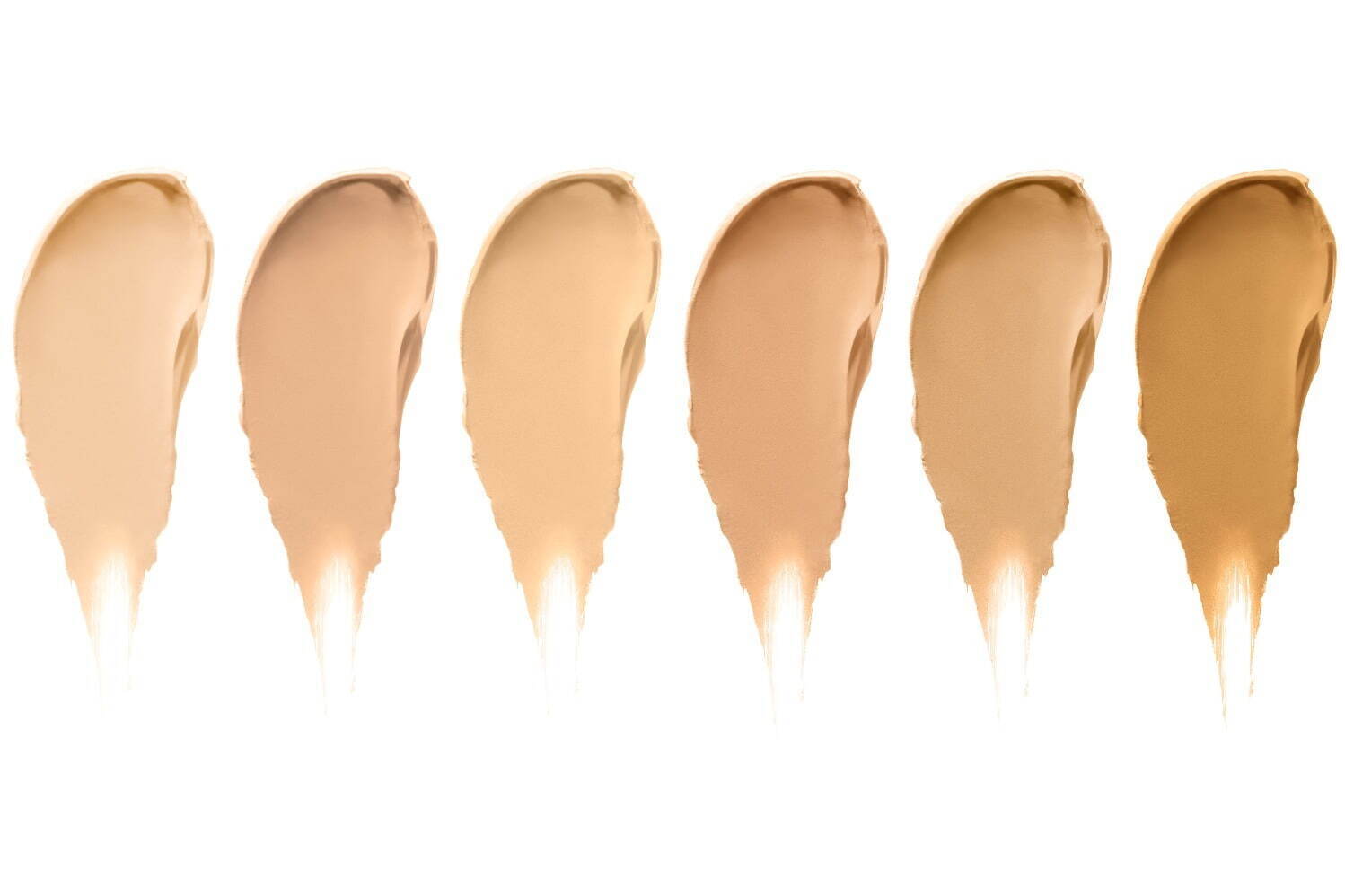 左から)「SHISEIDO シンクロスキン ラディアントリフティング コンシーラー」102,201,202,203,301,303 各4,400円＜新製品＞
