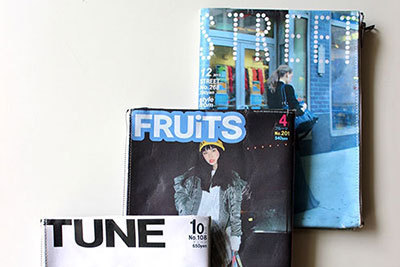 雑誌に見えるクラッチバッグ！？トーキングアバウト ジ アブストラクションから発売