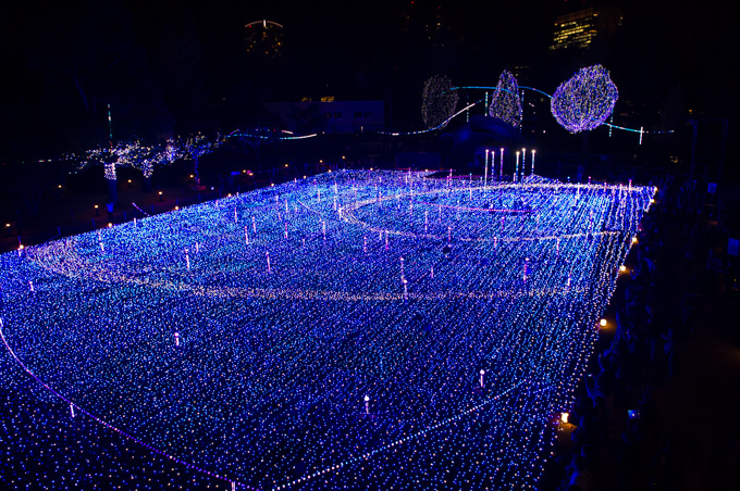 東京ミッドタウン全体を幻想的に彩る2014年クリスマスイルミネーション｜写真15