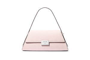 マイケル・コース“パステルピンク”の新作バッグ、デニム風レザーの台形ショルダーや“折り紙”トート｜写真3