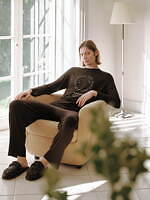 ジェラート ピケ×ジョエル・ロブションのルームウェア、“バニラビーンズ”着想のニットなど｜写真7