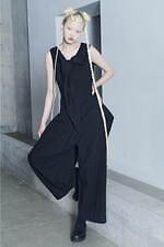 リミ フゥ25年春夏、“雲模様”の抜染デニム＆レースアップの肌見せワンピース｜写真8