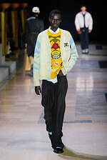 ケンゾー 2025年秋冬メンズコレクション - “東京からパリへ”列車での旅｜写真47