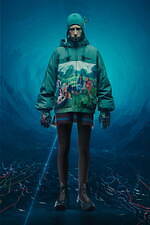 アンダーカバーの2025年秋冬メンズコレクション - 退廃と洗練に交わる架空のフォークロア｜写真19