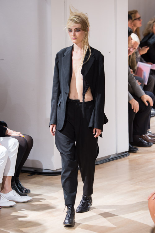 ヨウジヤマモト(Yohji Yamamoto) 2015年春夏ウィメンズコレクション シルエット - 写真30