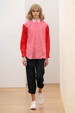 コム デ ギャルソン・シャツ 2025年秋冬コレクション - 色彩のリズム、大胆なデフォルメ｜写真23