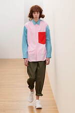 コム デ ギャルソン・シャツ 2025年秋冬コレクション - 色彩のリズム、大胆なデフォルメ｜写真25