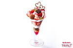 タカノフルーツパーラー“ハートで彩る”バレンタインパフェ、甘酸っぱいあまおう苺×チョコレート｜写真1