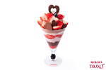 タカノフルーツパーラー“ハートで彩る”バレンタインパフェ、甘酸っぱいあまおう苺×チョコレート｜写真8