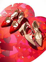 ダイアナ“切り抜きハート”パンプス＆真っ赤なハート柄スニーカーなど25年バレンタインシューズ｜写真2