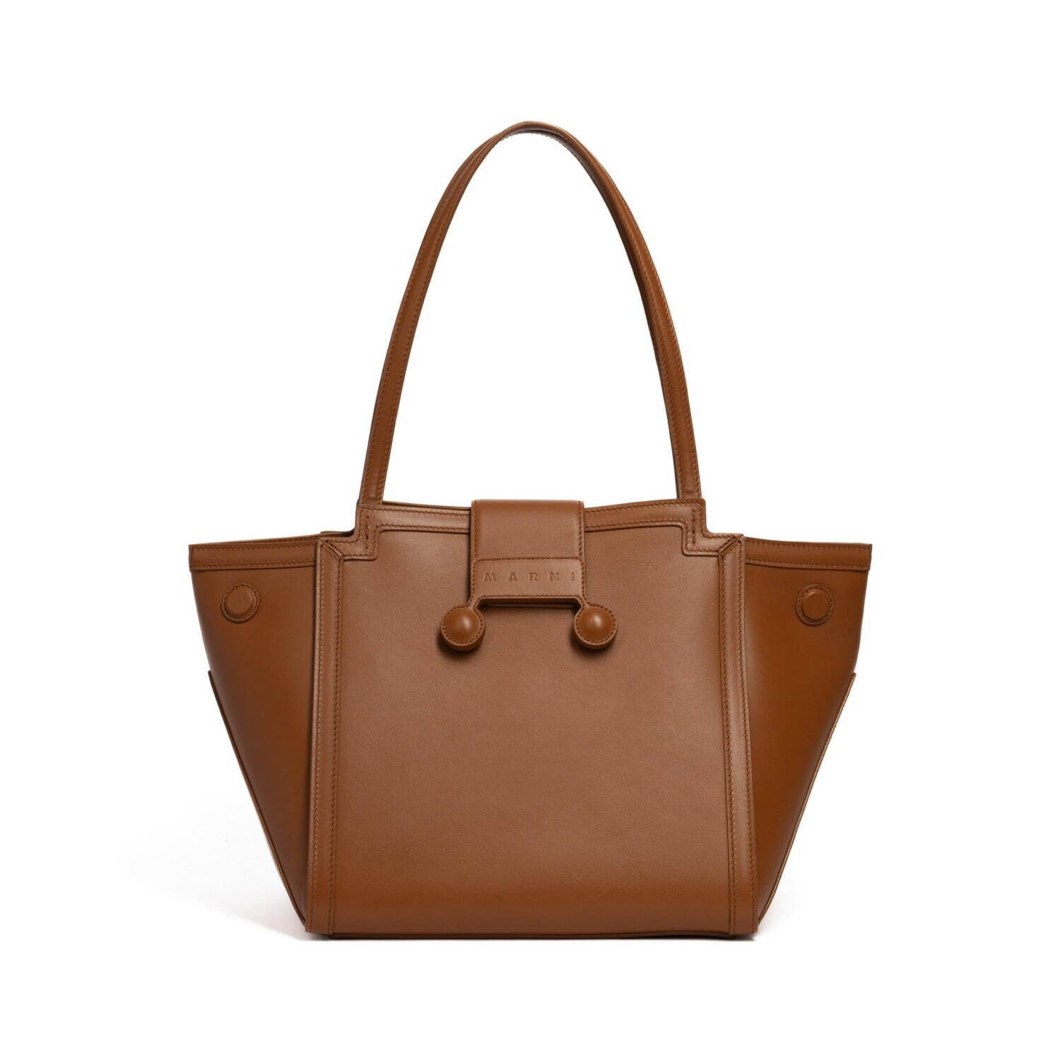 MARNI レザー製ミニRiviera バッグ ライトブラウン レザー製ミニRiviera バッグ | Marni