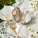 オリビア・バートン新作腕時計、“アネモネ”描いた大理石風＆グリッター煌めく蜂モチーフの文字盤｜写真8