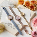 オリビア・バートン新作腕時計、“アネモネ”描いた大理石風＆グリッター煌めく蜂モチーフの文字盤｜写真3