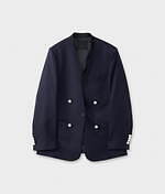 チノのブラックフォーマルウェア、ファンシーツイードのショート丈ジャケット＆新色“ネイビー”パンツ｜写真4