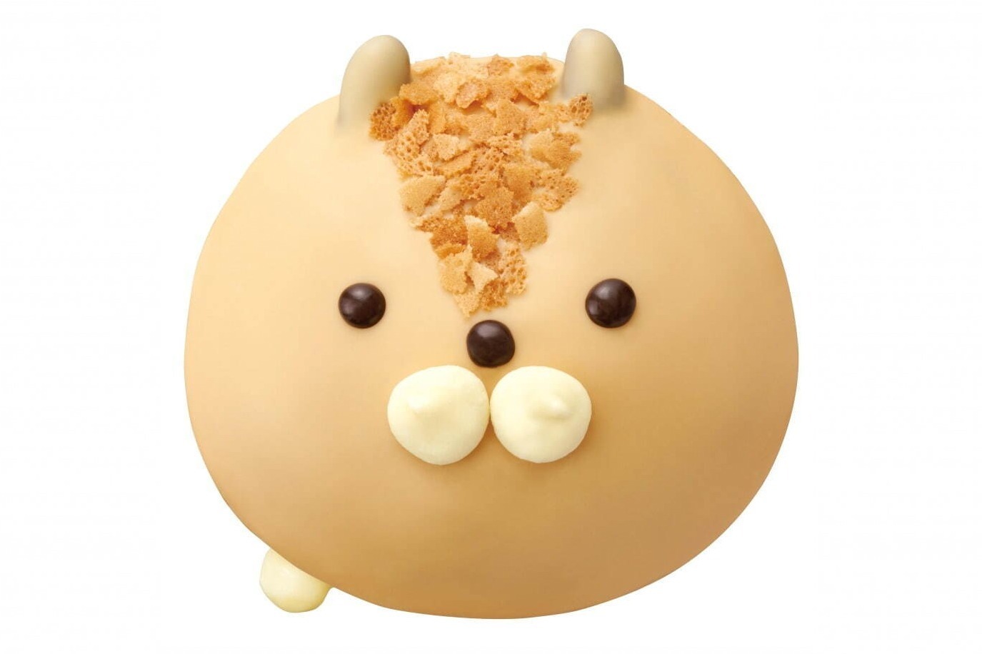 クリスピー・クリーム・ドーナツ北海道限定「エゾリス きなこミルク」香ばしきなこ×コク深ミルククリーム｜千歳アウトレットモール・レラ