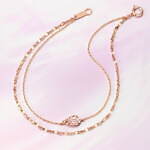 4℃の桜ジュエリー、“花びら舞う”ローズクォーツネックレスや“夜桜”ピアスなど｜写真8