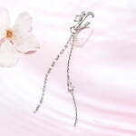 4℃の桜ジュエリー、“花びら舞う”ローズクォーツネックレスや“夜桜”ピアスなど｜写真25