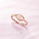 4℃の桜ジュエリー、“花びら舞う”ローズクォーツネックレスや“夜桜”ピアスなど｜写真7