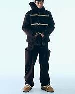 UGG & sacaiのローファー＆ブーツ、もこもこシアリングでボリュームアップ｜写真7