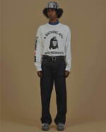 ネイバーフッド×ア ベイシング エイプ、“モノトーン”カモ柄アウターや2WAYシャークフーディー｜写真4