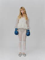 ファーファー25年春ウェア、“たっぷりチュールフリル”のペプラムブラウス＆ツイードジャケットなど｜写真8