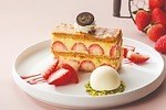 帝国ホテル 東京の春限定スイーツ、“苺づくし”贅沢パフェ＆「ナポレオンパイ」