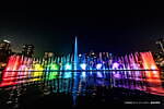 水×光のライトアップイベントが大阪で、輝く噴水ショー＆“船で巡る”約650mの光のトンネル｜写真1