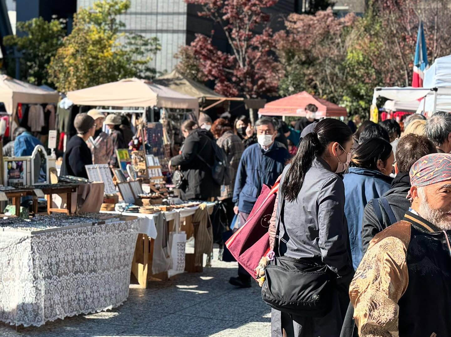フランス蚤の市☆ヴィンテージワンピース半袖ハンドメイド 迷え