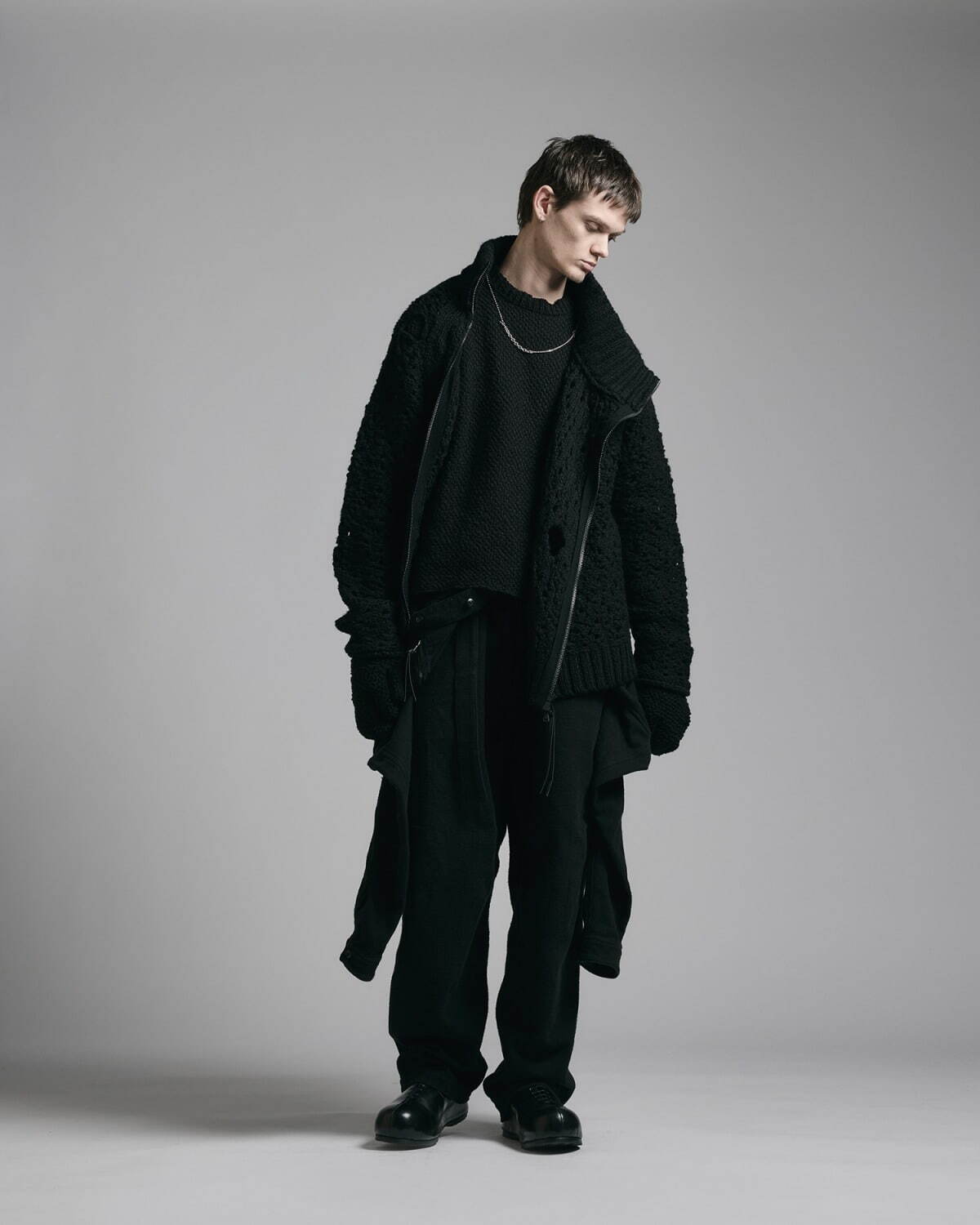 ザ ヴィリディアン 2025-26年秋冬｜male スタンド/ノーカラーコート