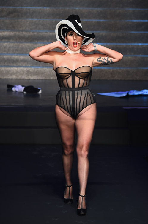 ジャンポール・ゴルチエ(JEAN PAUL GAULTIER) 2015年春夏ウィメンズコレクション シルエット - 写真10