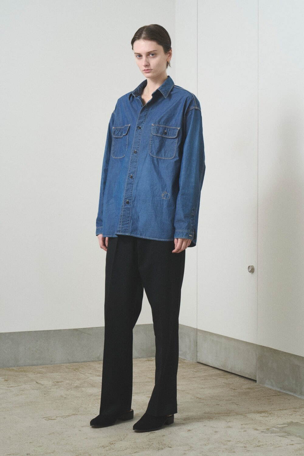 トローヴ×河原シンスケ、和風タッチの“うさぎプリント”デニムジャケット＆パンツ｜写真20