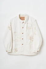 トローヴ×河原シンスケ、和風タッチの“うさぎプリント”デニムジャケット＆パンツ｜写真3