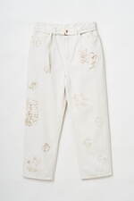 トローヴ×河原シンスケ、和風タッチの“うさぎプリント”デニムジャケット＆パンツ｜写真6