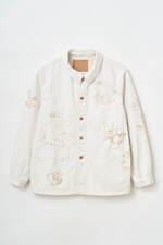 トローヴ×河原シンスケ、和風タッチの“うさぎプリント”デニムジャケット＆パンツ｜写真4