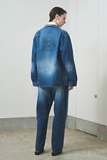 トローヴ×河原シンスケ、和風タッチの“うさぎプリント”デニムジャケット＆パンツ｜写真12