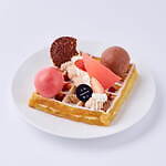 ピエール マルコリーニの春限定カフェメニュー、“苺×チョコ”の贅沢パフェやふんわりワッフル｜写真5