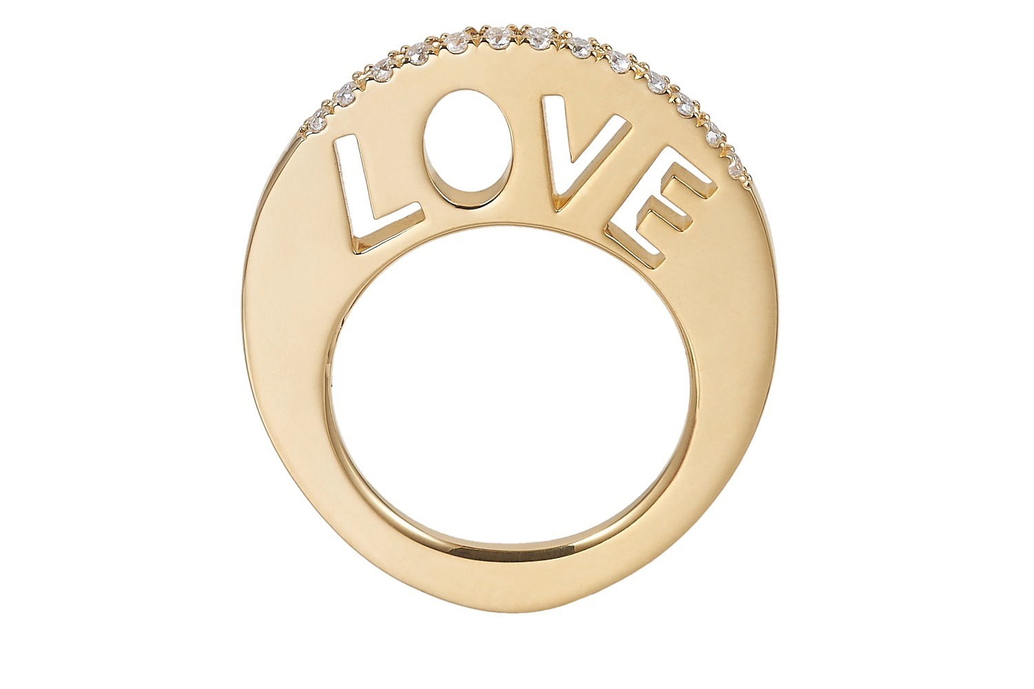 crat a（カラットアー）パールリング パリ発「カラットアー」愛のお守りジュエリー、“LOVE”モチーフの