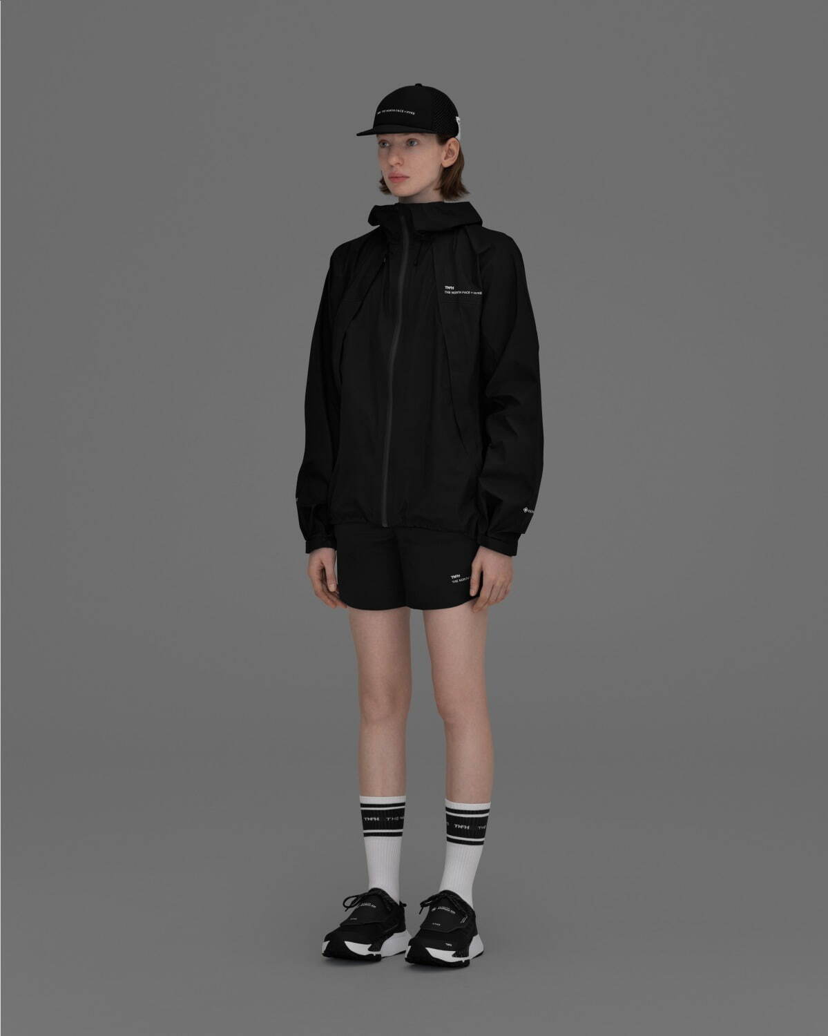HYKE ノースフェイス コラボ　コート　S ゴアテックス 即完売必至！2月22日発売のTHE NORTH FACE x HYKEの新コラボ
