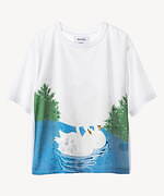 ミュベール25年春夏、“白鳥”フォルムのバッグ＆湖畔に浮かぶスワンのジャカードニットベスト｜写真5