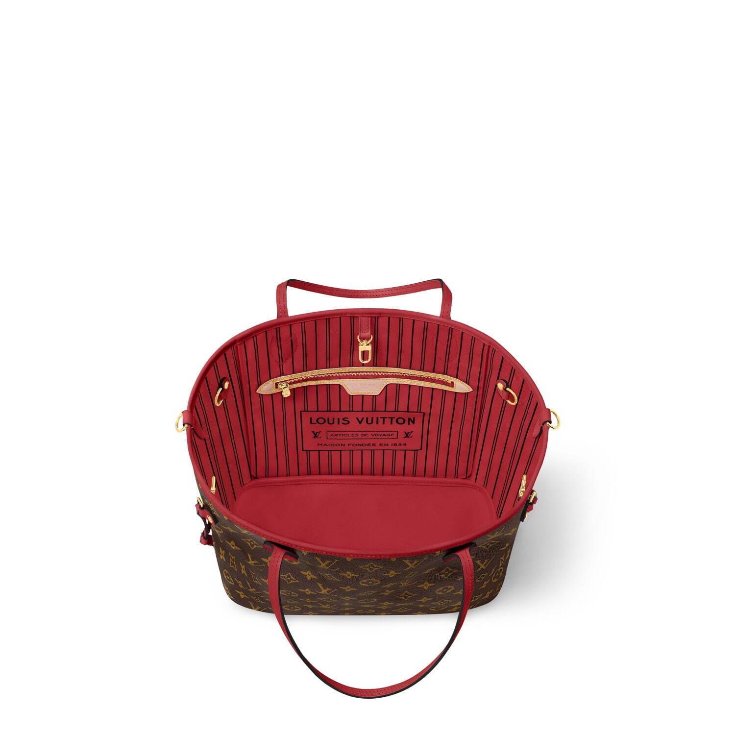 【リバーシブルで楽しむ/レッド】Louis Vuitton ネヴァーフルMM ネヴァーフル MM モノグラム｜ルイ・ヴィトン 公式サイト - M46975