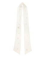 マメ クロゴウチ“繊細な花柄刺繍”シアースカーフ、ドーバー銀座＆直営店限定で｜写真4