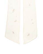 マメ クロゴウチ“繊細な花柄刺繍”シアースカーフ、ドーバー銀座＆直営店限定で｜写真6