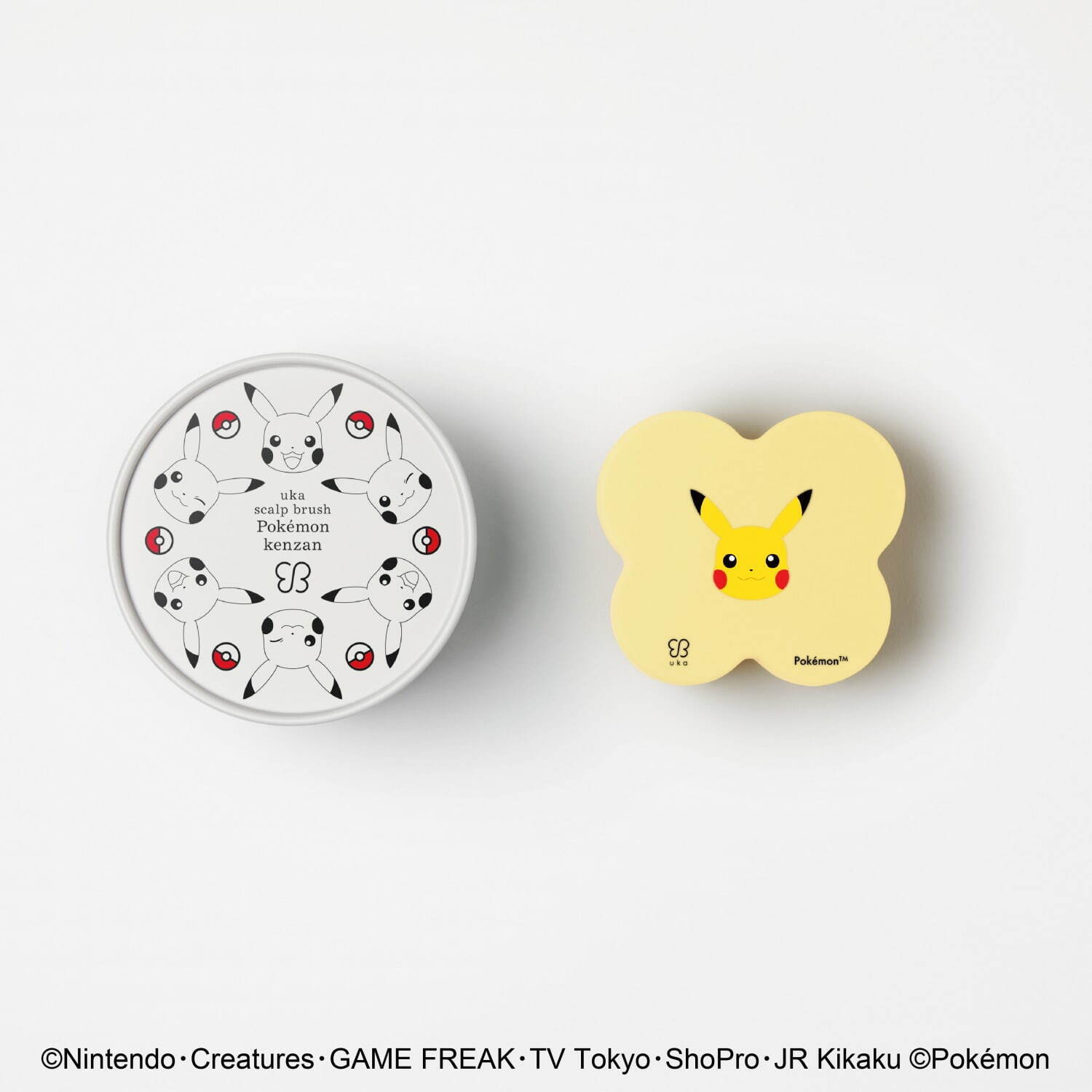 「uka スカルプブラシ ポケモンケンザン」ピカチュウ 3,190円