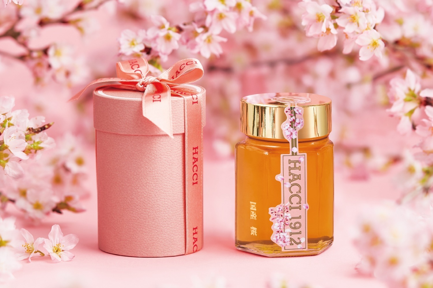 HACCIの春限定「桜はちみつ」