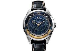 カンパノラ“星座盤”腕時計「コスモサイン」限定モデル、幻想的な夜明けをグラデーションカラーで