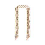 ルイ・ヴィトン“植物園＆本棚”モチーフのシルクスカーフ、ヘアアクセサリーにも｜写真9